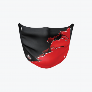 Touch Canterbury Red Face Mask