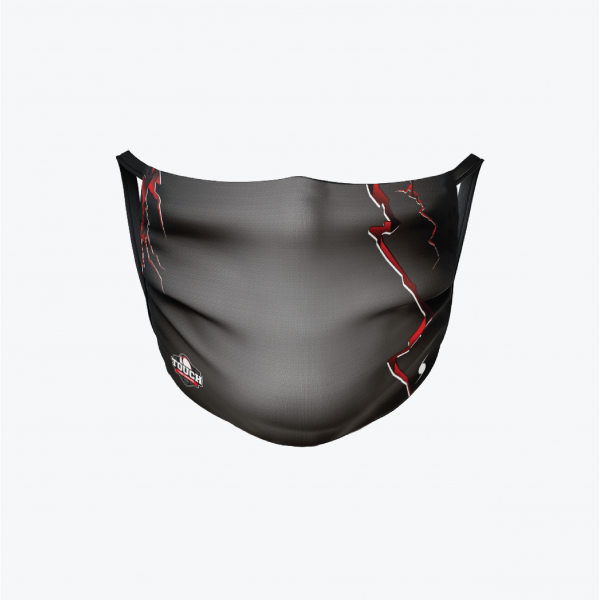 Touch Canterbury Black Face Mask
