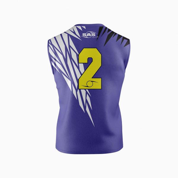 TAUPO MENS PLAYING SLEEVELESS TEE - Image 2