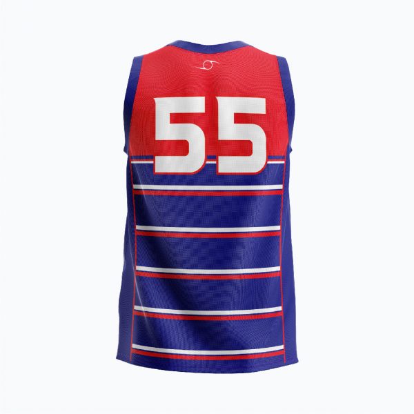 Te Atatu Roosters Supporters Basketball Singlet - Image 2