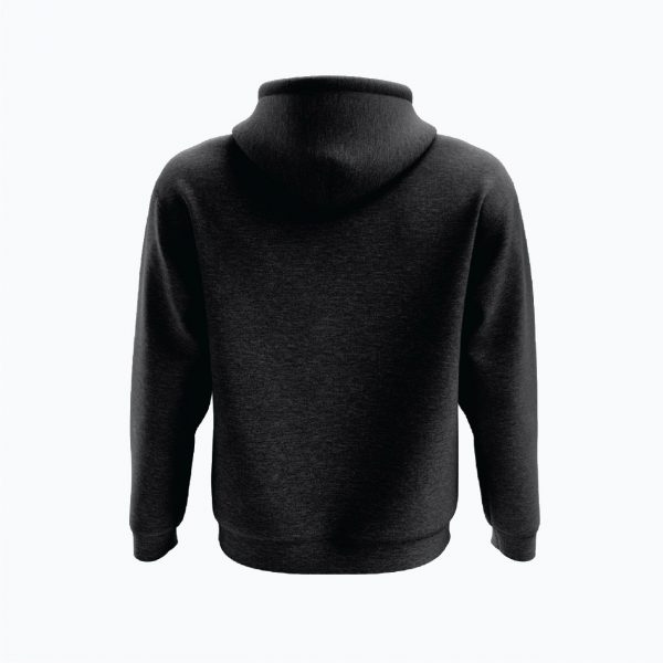 TAURANGA BASKETBALL BLACK HOODIE (TEXT PRINT) - Image 2