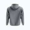 TAURANGA BASKETBALL GREY SUPPORTERS HOODIE (TEXT PRINT) - Image 2