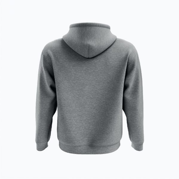 TAURANGA BASKETBALL GREY SUPPORTERS HOODIE (TEXT PRINT) - Image 2