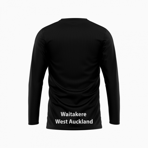 ADULTS WAITAKERE BASKETBALL LONG SLEEVE TEE - Image 2