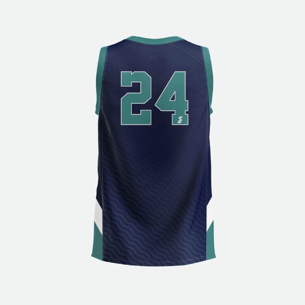 AUCKLAND RUGBY REFEREE BASKETBALL SINGLET - Image 2