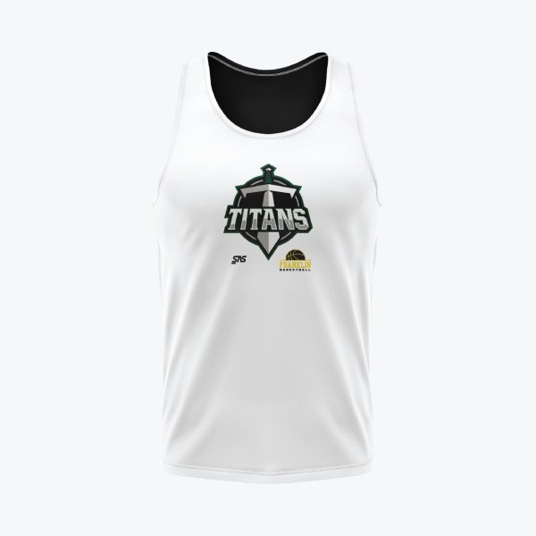 FRANKLIN TITANS REVERSIBLE BASKETBALL SINGLET - Image 3