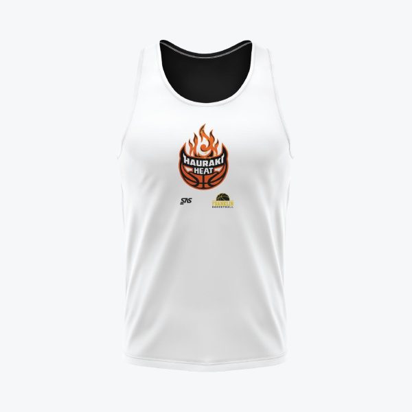 FRANKLIN HAURAKI HEAT REVERSIBLE BASKETBALL SINGLET - Image 3