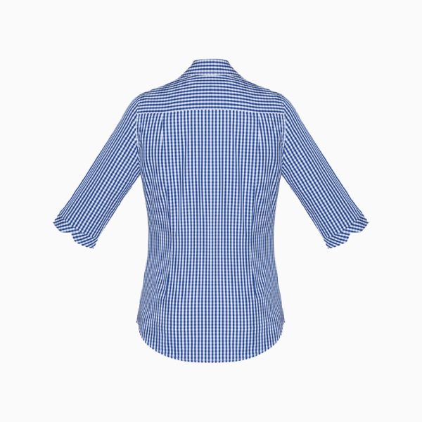 AUCKLAND RUGBY REFEREE WOMENS 3/4 SLEEVE SHIRT - Image 2