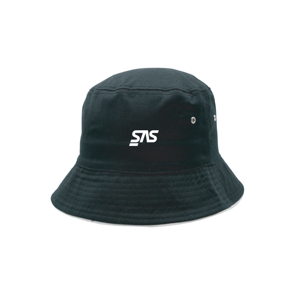 Black/White Bucket Hat - Image 2
