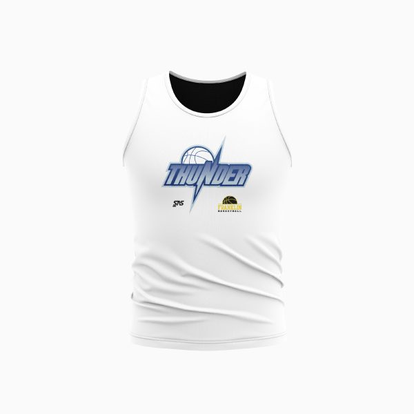 FRANKLIN THUNDER REVERSIBLE BASKETBALL SINGLET - Image 2