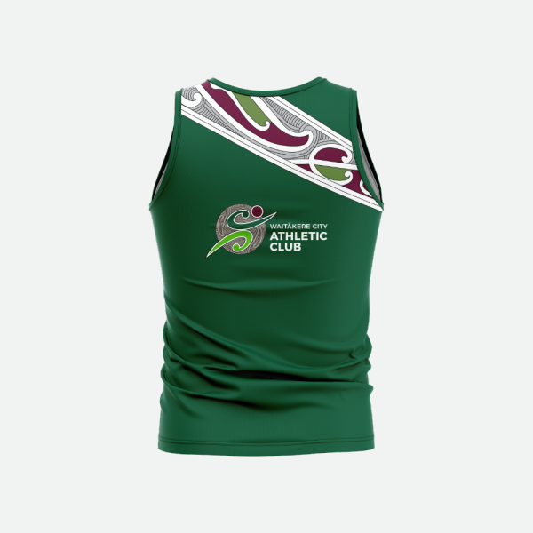 Waitakere City Athletics Training Singlet - Image 2